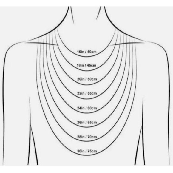 Women's Silver Tone Multi Layer Bib Chain Necklace - 17in - Picture 7 of 7